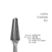 Lathe Carbide Bur Cone-2