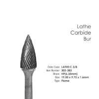 Lathe Carbide Bur Flame