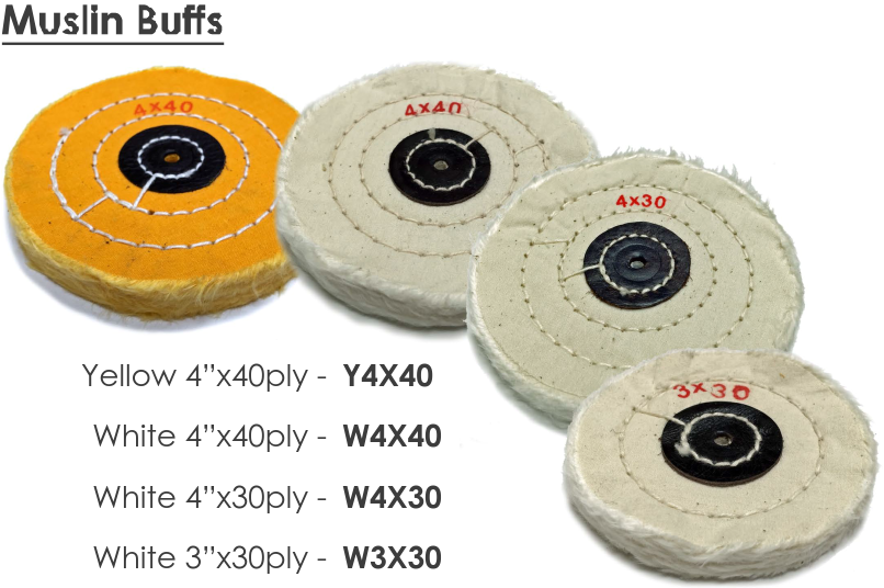 Alternative view of Muslin Buffs Wheel